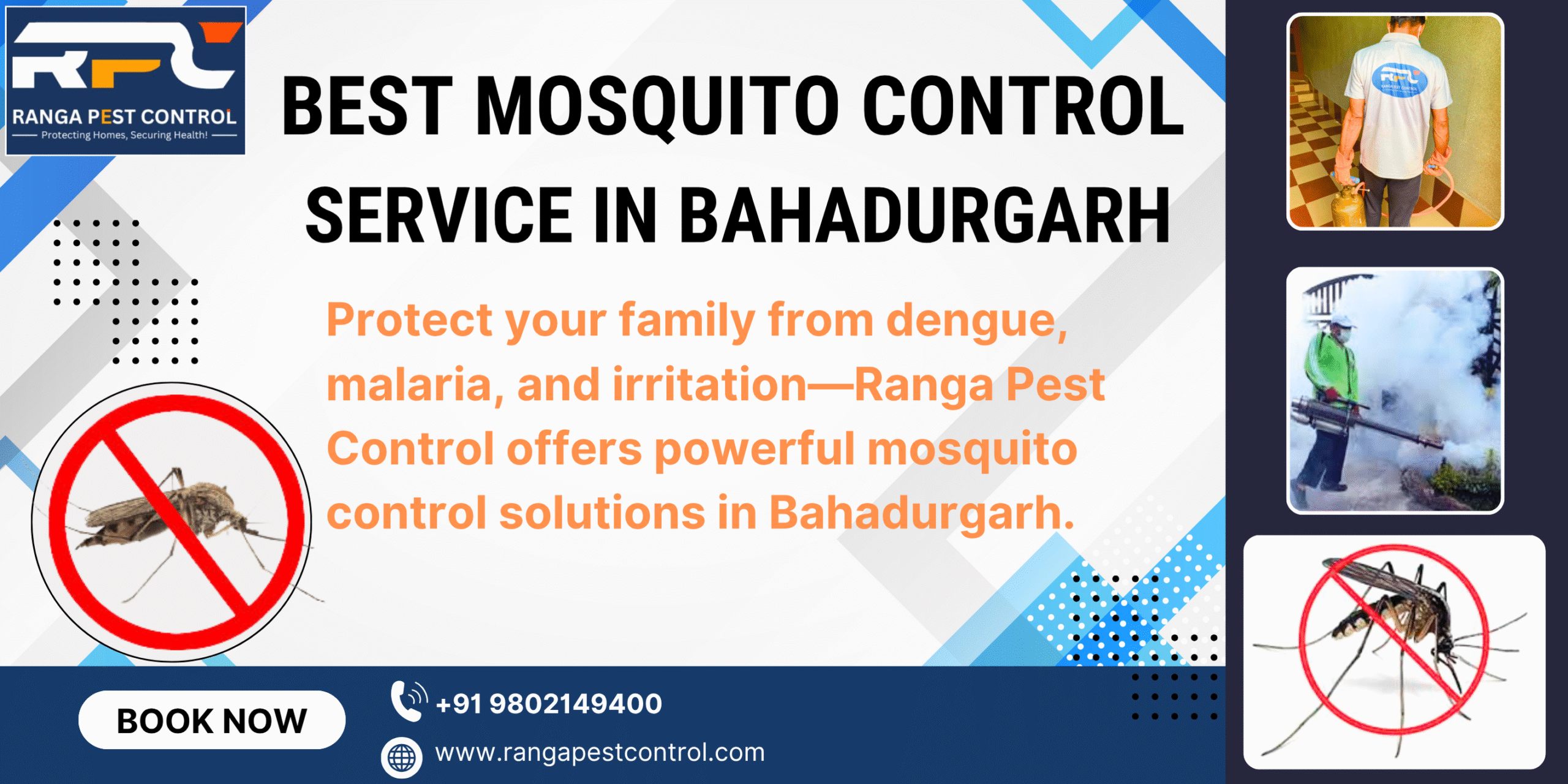 Best Mosquito Control in Bahadurgarh