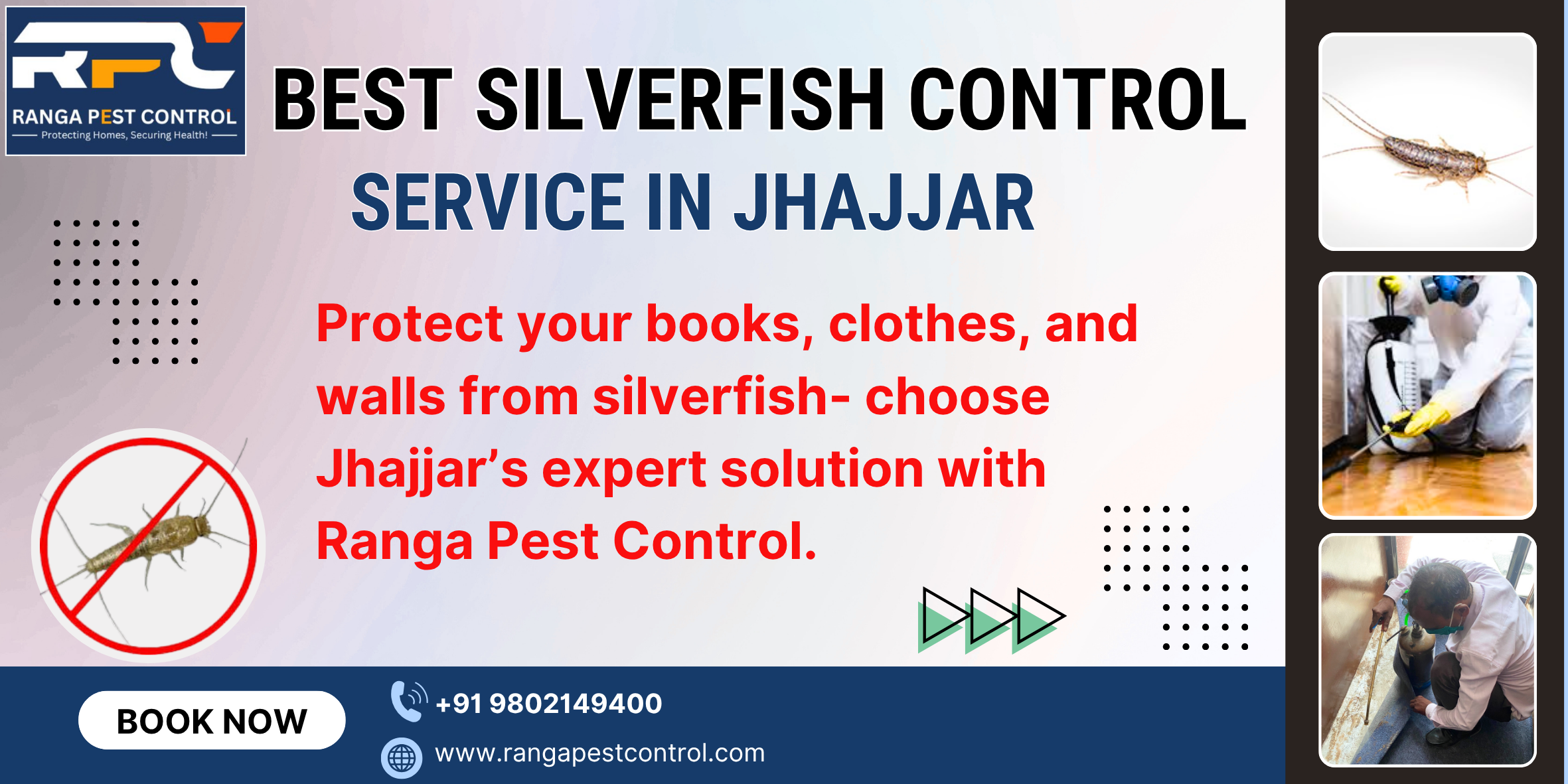 Best Silverfish Control Service in Jhajjar